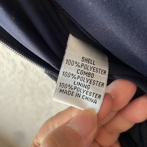 𝅺cache Navy Sleeveless Ruched Sheath Party Dress Size 2 - Picture 10 of 11